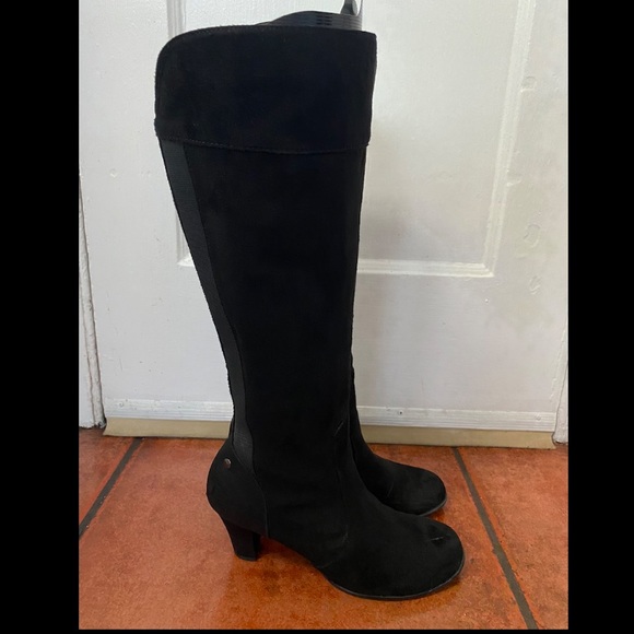 Black Knee High Boots - Picture 2 of 7